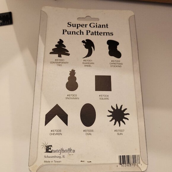 Pine Cone Super Giant Hole Punch Emagination paper Scrapbook Craft Shapes - Picture 6 of 6